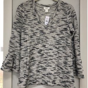 NWT Loft Outlet Comfy Cute 3/4 Sleeve